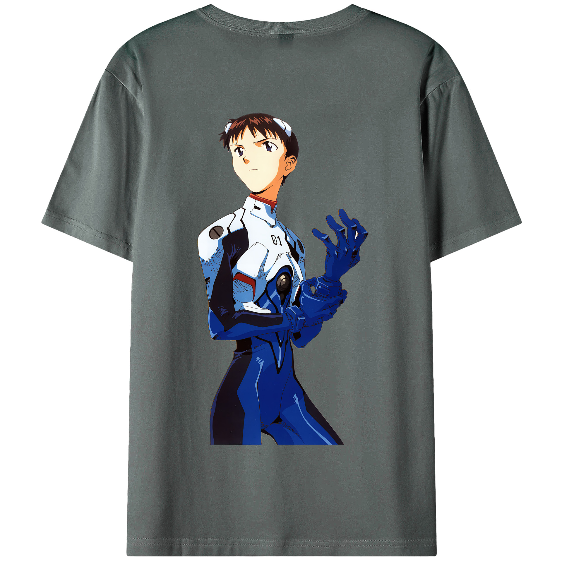 （画像用） EVA 新世紀エヴァンゲリオン 綿100％半袖Tシャツ（背面プリント）